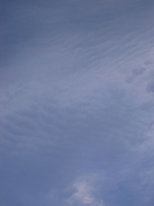 texture of a rippled cloudy sky