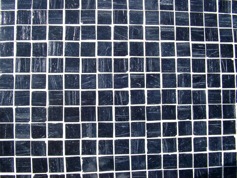 pattern of square mosaic tiles