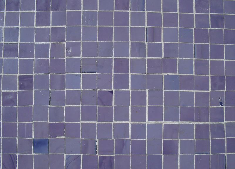 pattern of square mosaic tiles