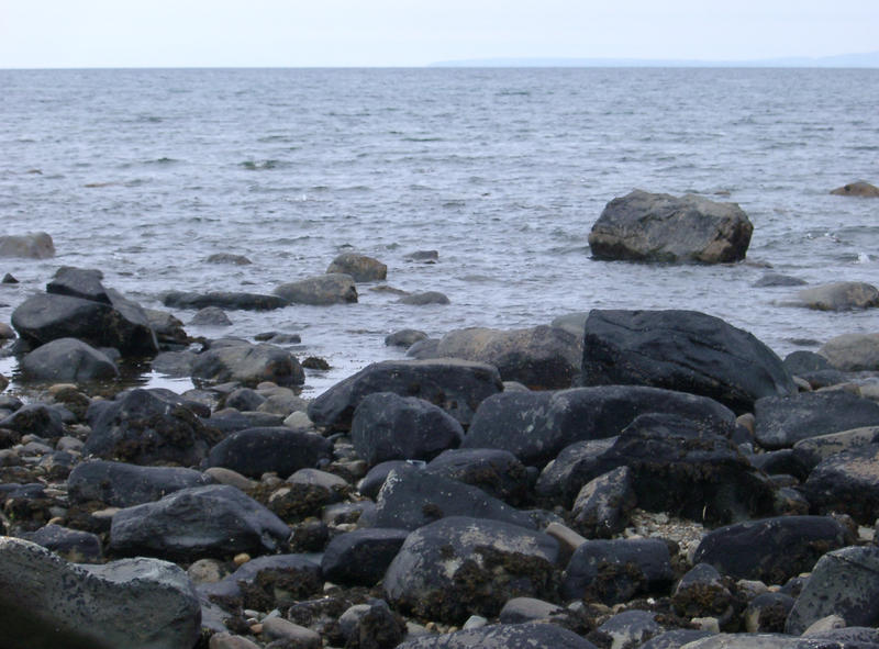 rugged and rocky coast line