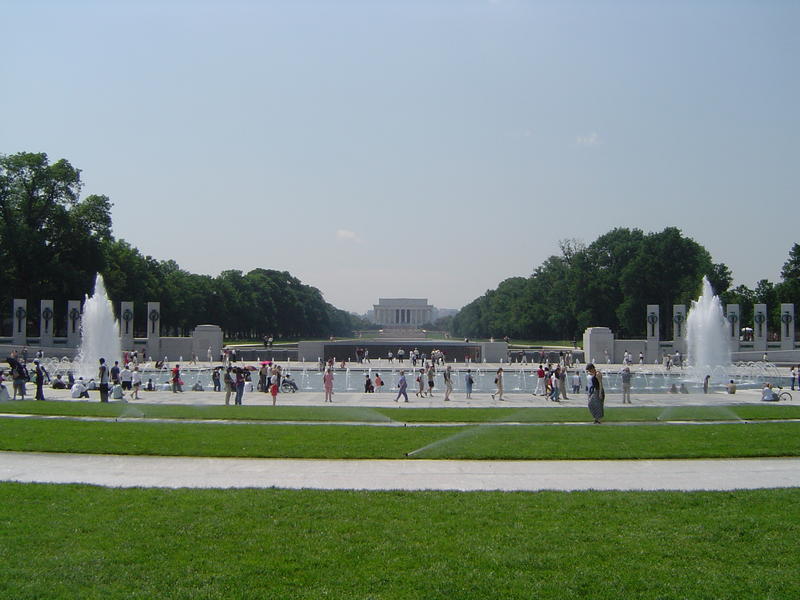 The washington World War II Memorial