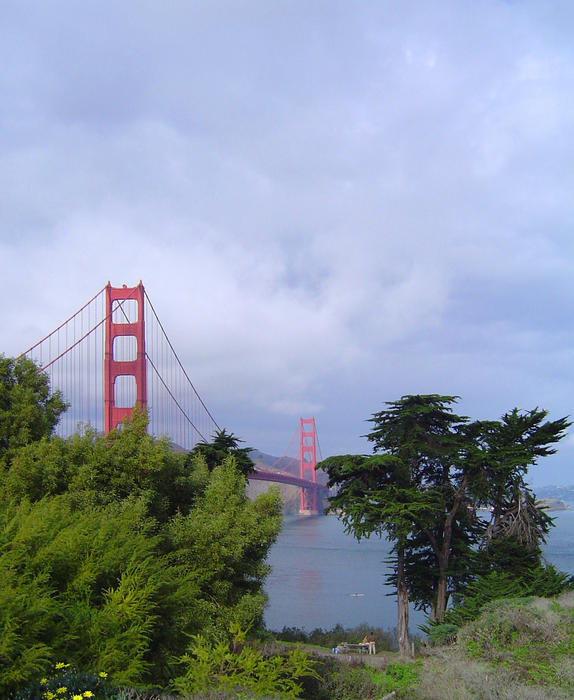 a view across the golden gate and san franciscos famous golden gate bridge