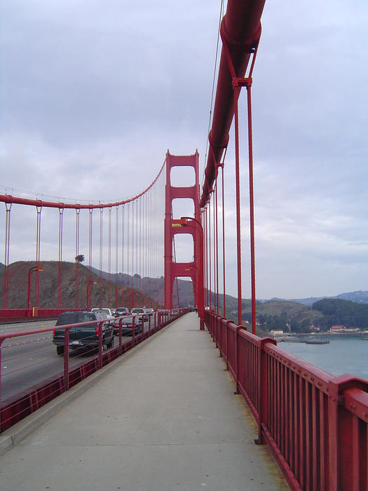 a view across the golden gate and san franciscos famous golden gate bridge