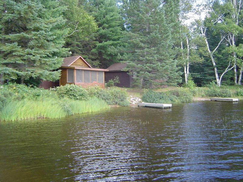 view of Algonquin Provincial Park, Ontario Canada