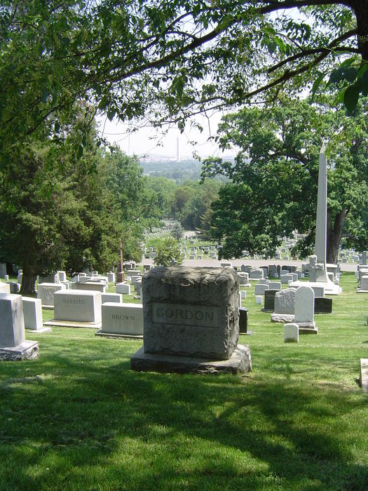 headstones at arlington national cenetery, arlingtn, virginia. USA