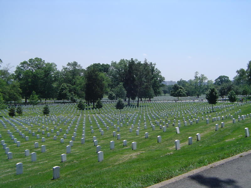 headstones at arlington national cenetery, arlingtn, virginia. USA