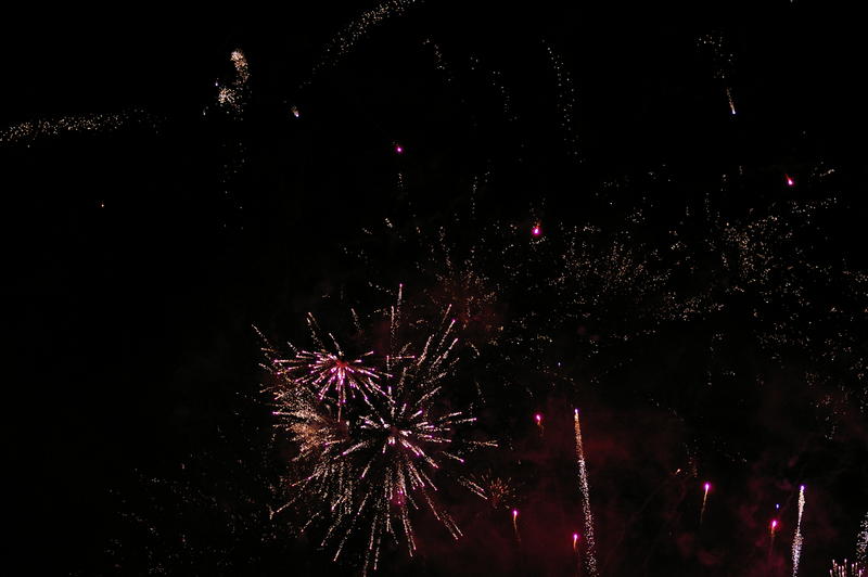 a colourful fireworks display celebration