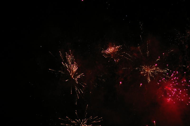 a colourful fireworks display celebration