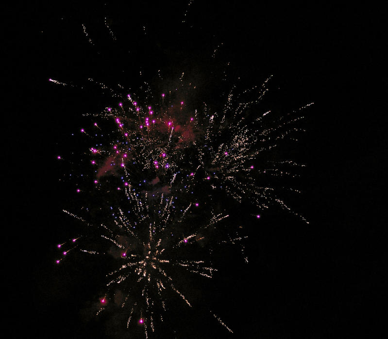 a colourful fireworks display celebration