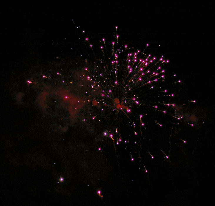 a colourful fireworks display celebration