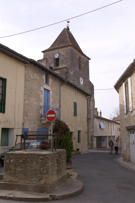 buildings in a small french town