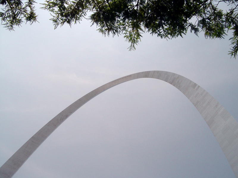 Landmark gateway arch St Louis, Missouri, USA
