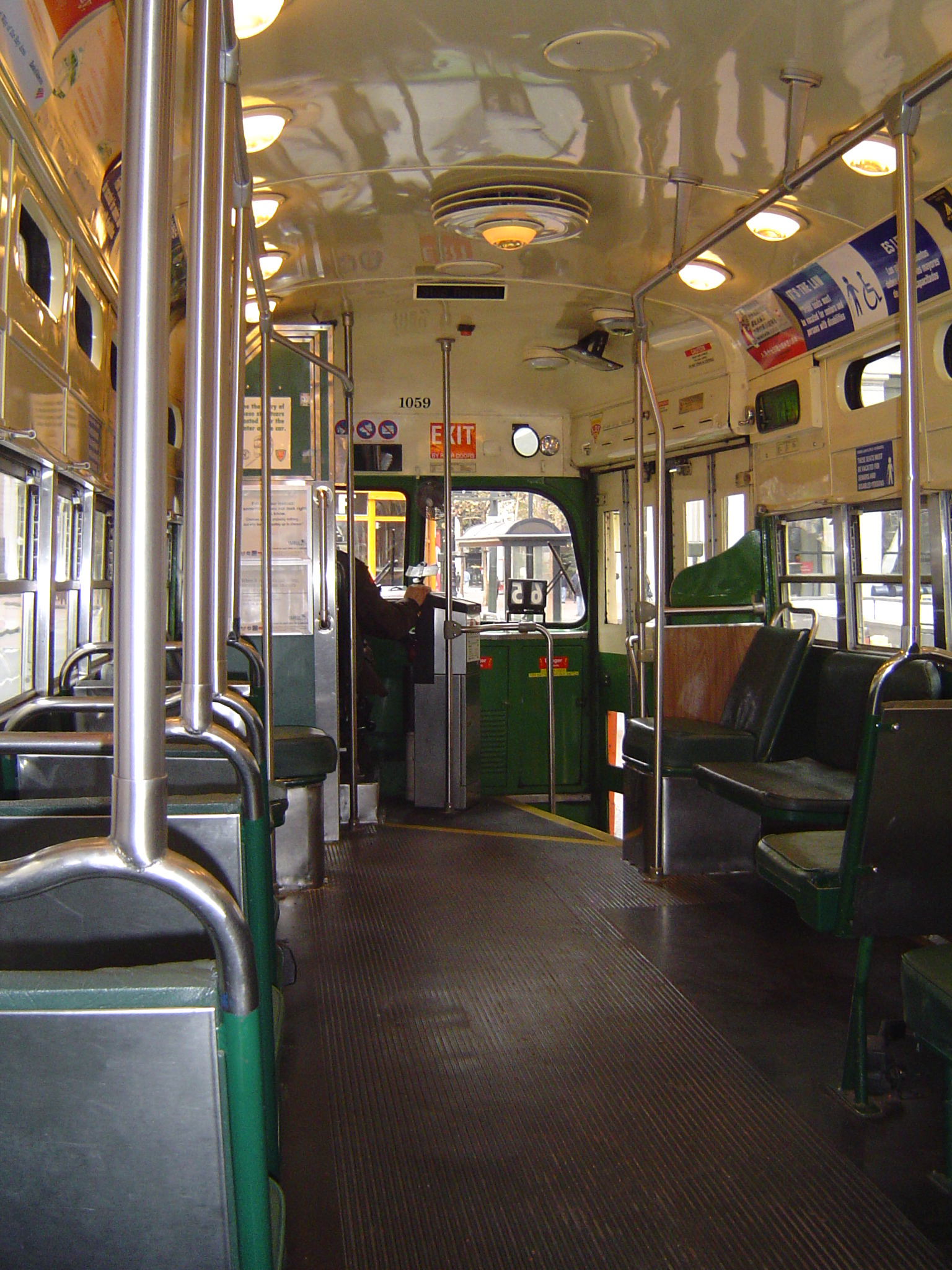 Free Stock Photo 929-historic_streetcar_interior_01978.JPG | freeimageslive