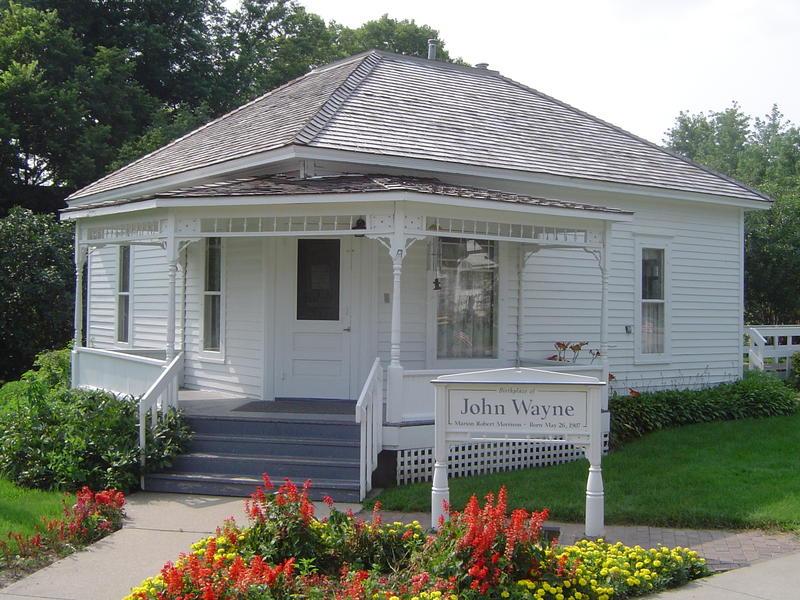 Birthplace of John Wayne, Winterset, Iowa, USA