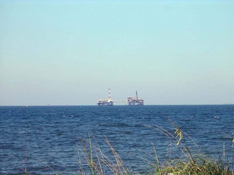 off shore oil and gas platform