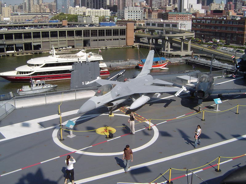 uss intrepid, former naval vessel acts as a new york museum location