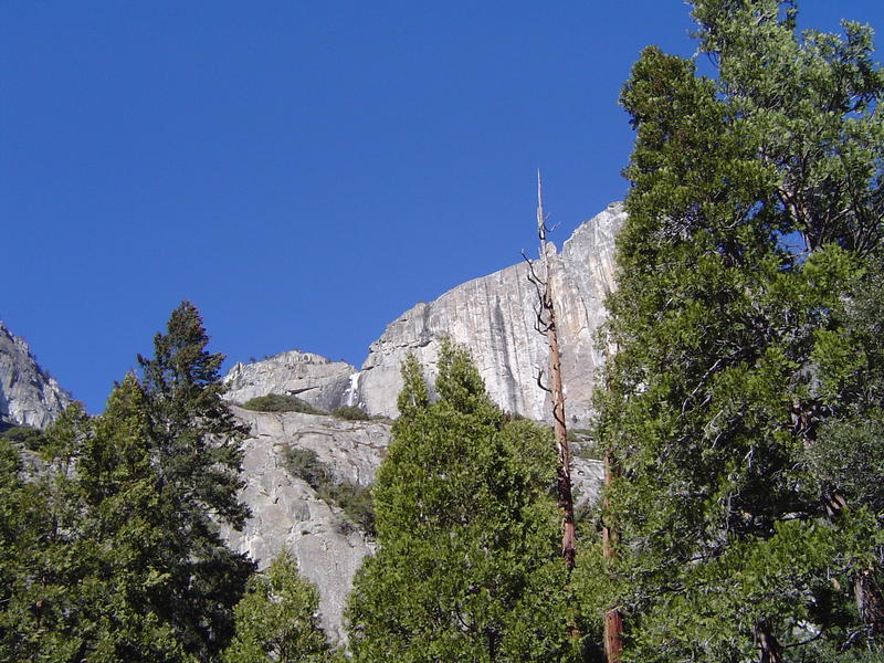 amazing mountain scenery of the yosemite national park