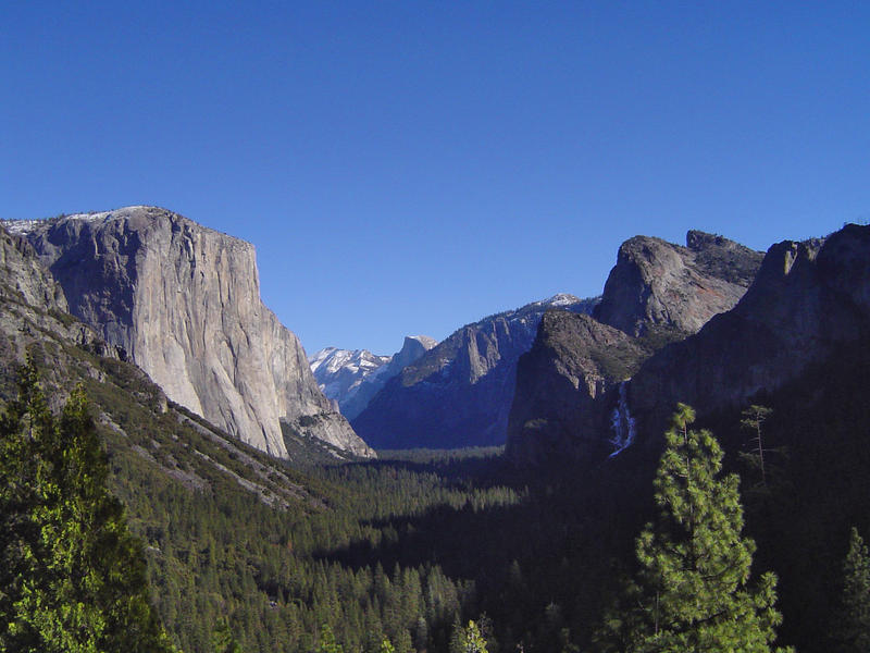 yosemite valley in the spectacular yosemite national park, california