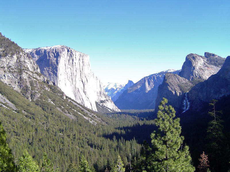 yosemite valley in the spectacular yosemite national park, california