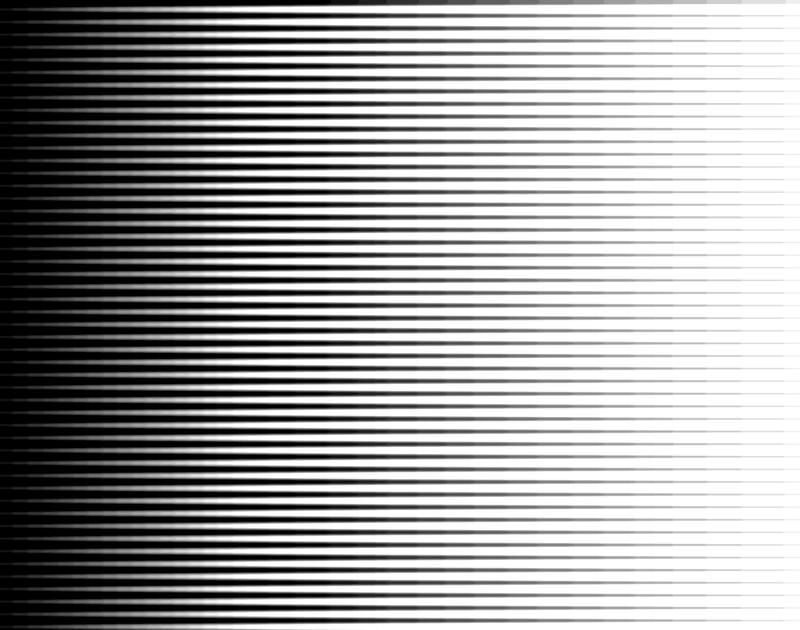 black to white linear halftone graduation