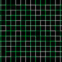 1463-green square grid