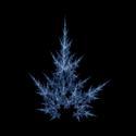 1587-fractal ice crystal