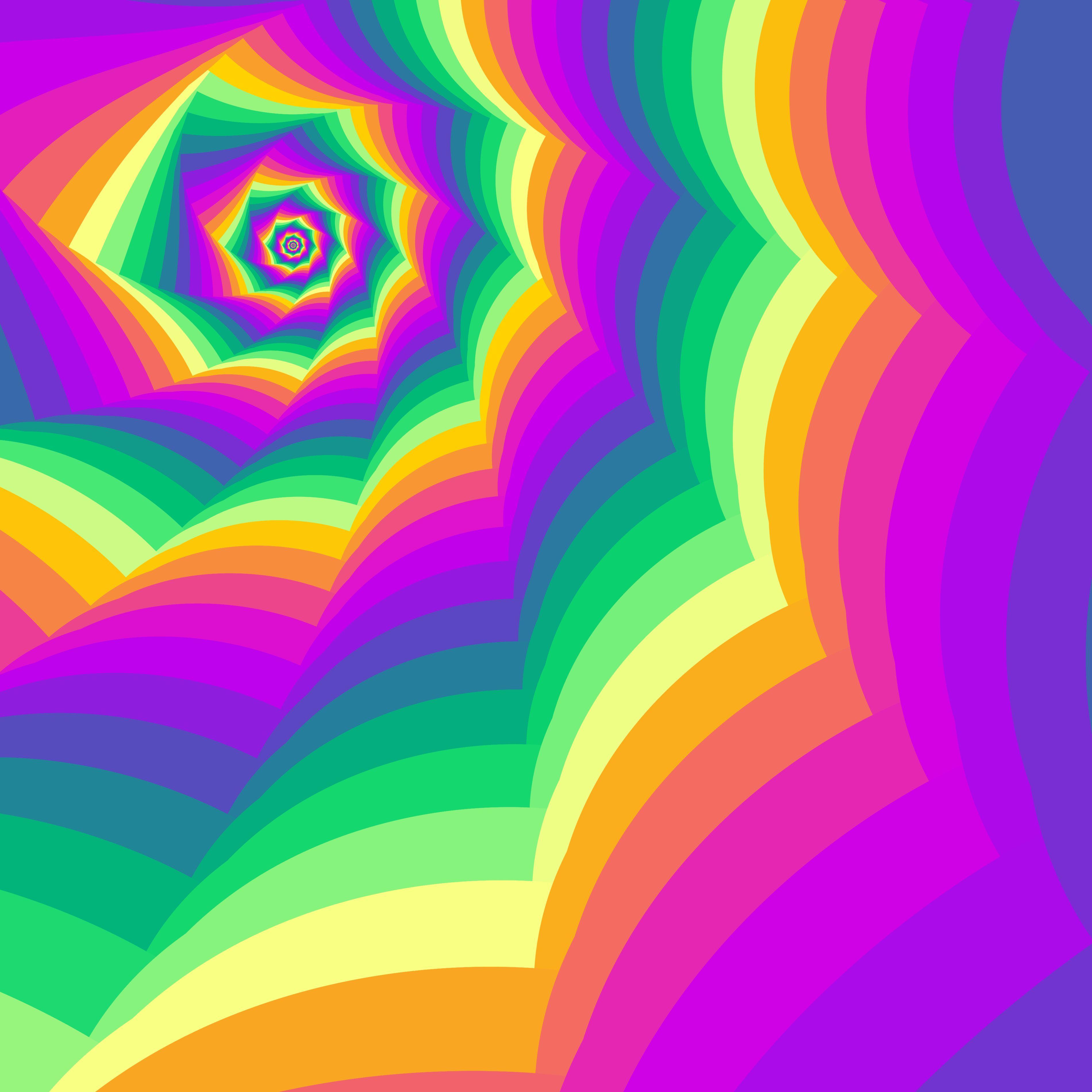 Free Stock Photo 1599-rainbow spiral | freeimageslive