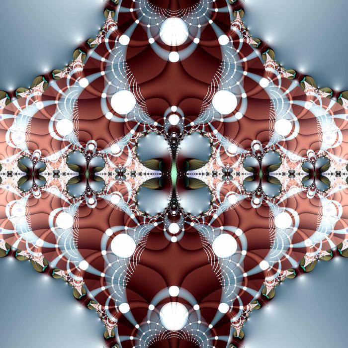 a complex, physcodelic and perhaps ugly fractal pattten