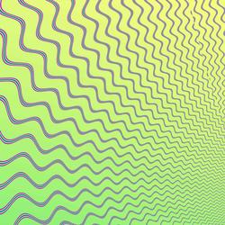 1613-green opart waves