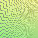 1613-green opart waves