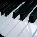 stock image 1443-electric piano keyboard