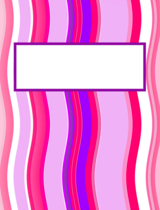 pink waving lines with space for some text