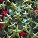 1456-Metal Xmas Stars