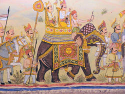 1907-India_Rajasthan_Fort_Chanwa_mural_04.jpg