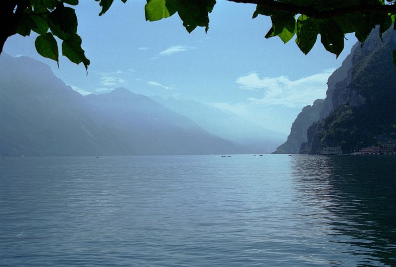 <p>View of Lake Garda from Riva del Garda</p>