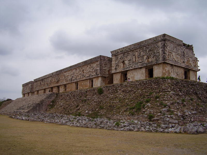 The Uxmal Governors Palace, a fine example of mayan architecture