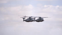 2423-CH-53 helicopters in flight