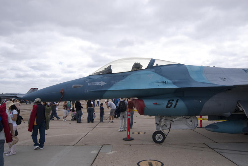 editorial use only : people viewing planes at an airshow