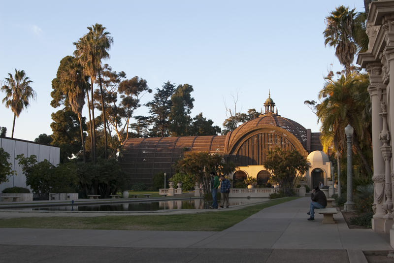 the botanica building in balboa park  san diego, part of the 1915 Panama