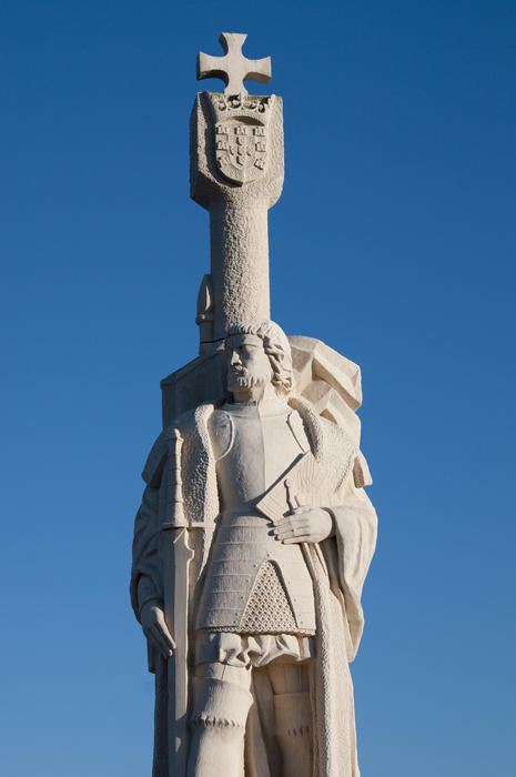 The cabrillo national monument, a statue of Juan Rodriguez Cabrillo at Point Loma, San Diego