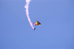 2322-parachuting paratrooper