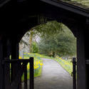 2134-wooden church litch gate