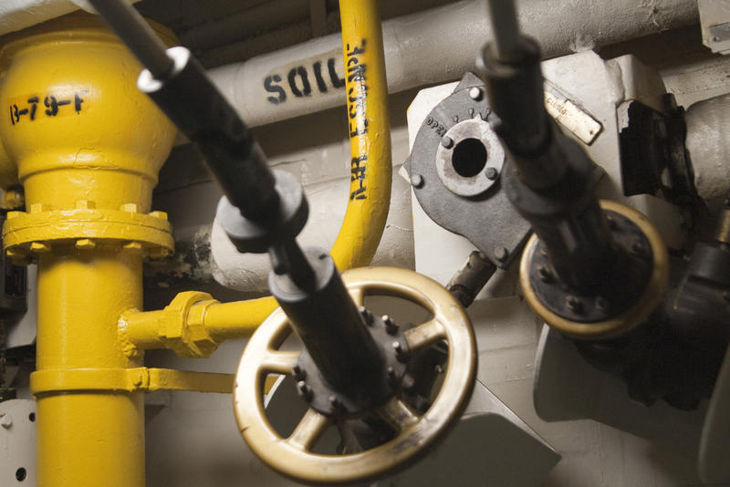 control valves and pipework