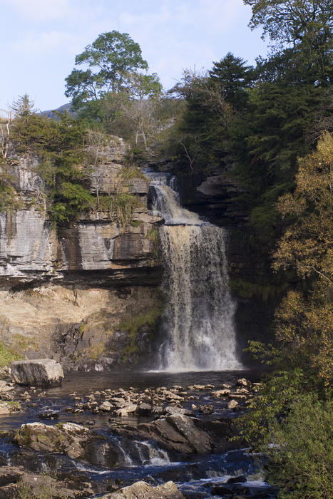 water falling