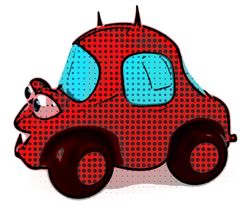 <p>Evil car</p>