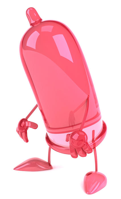 <p>Sad condom</p>