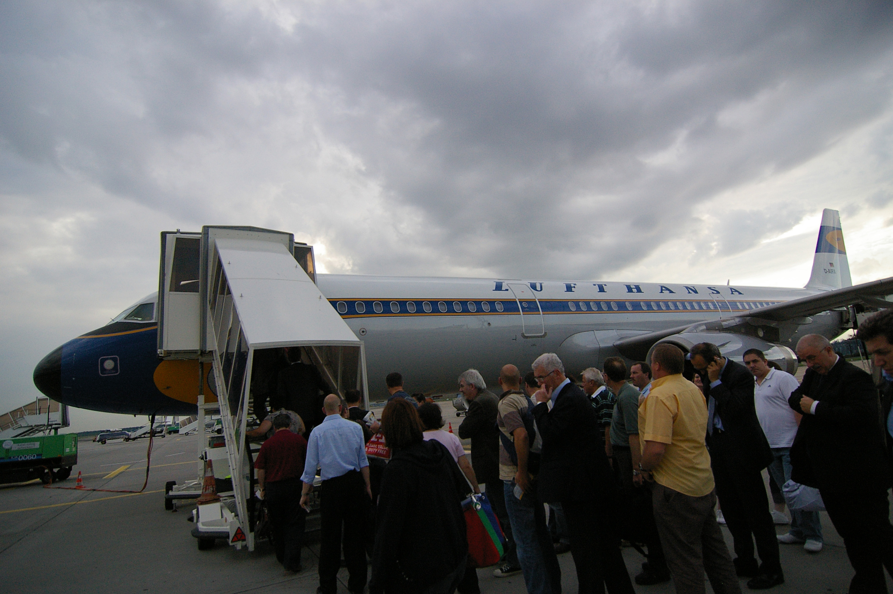 Boarding A Flight