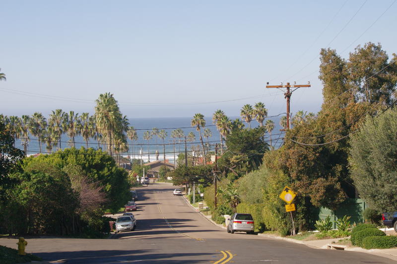 california beach side suburban living