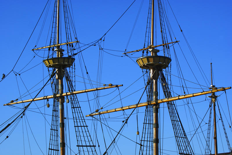 <p>Ship's Masts</p>Sony A-330