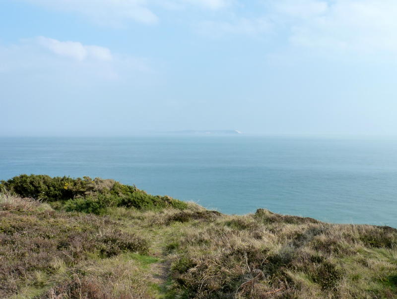 <p>&nbsp;Isle of Wight in the mist</p>
